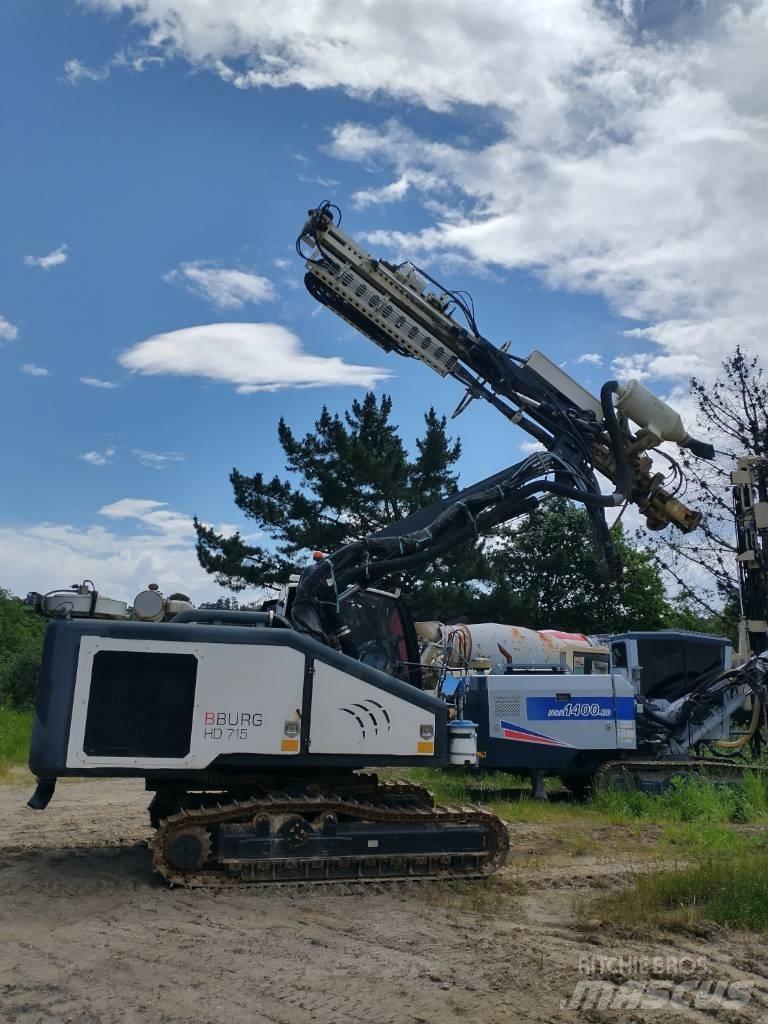  BBURG  HD715 Sunkūs grąžtai