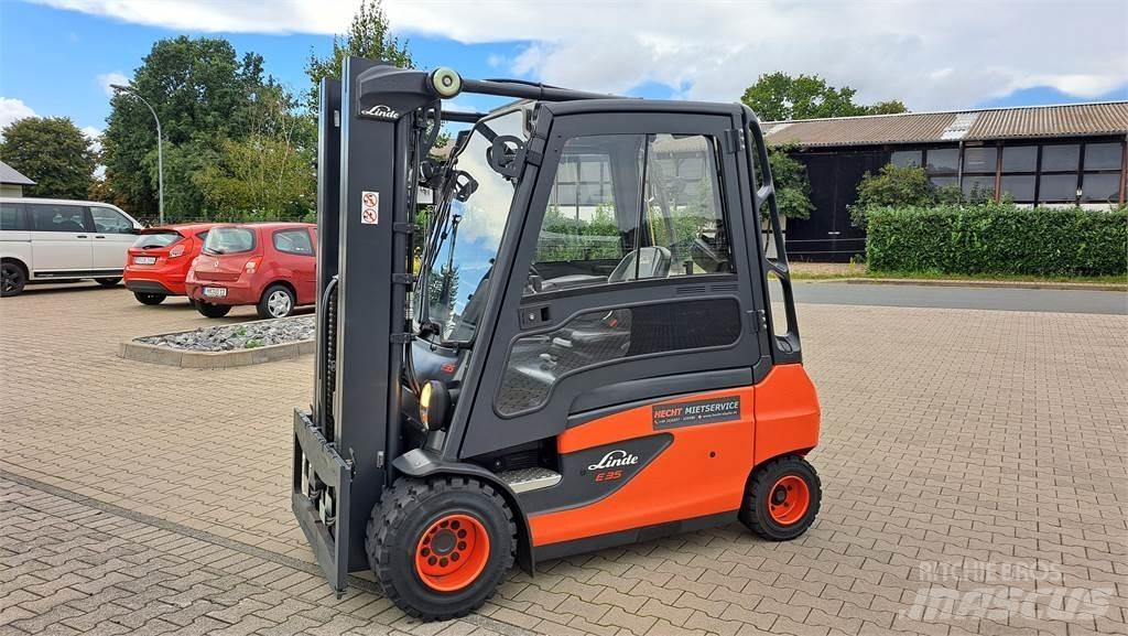 Linde E35L Elektriniai šakiniai krautuvai