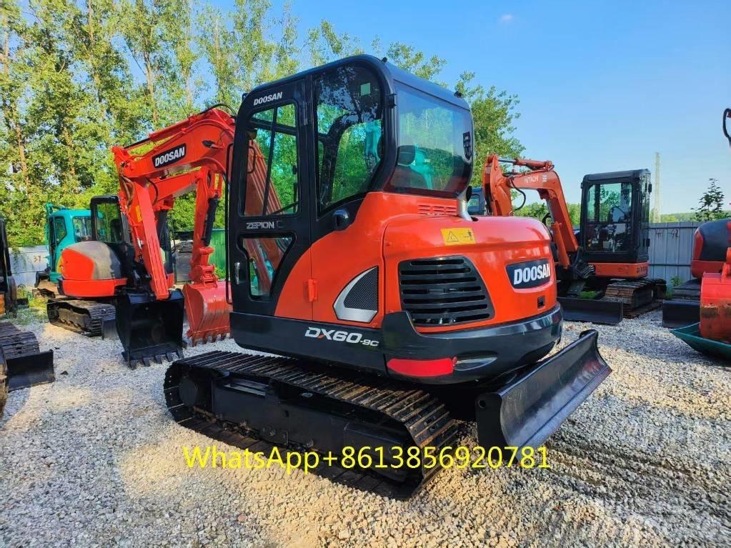 Doosan DX 60 Mini ekskavatoriai < 7 t