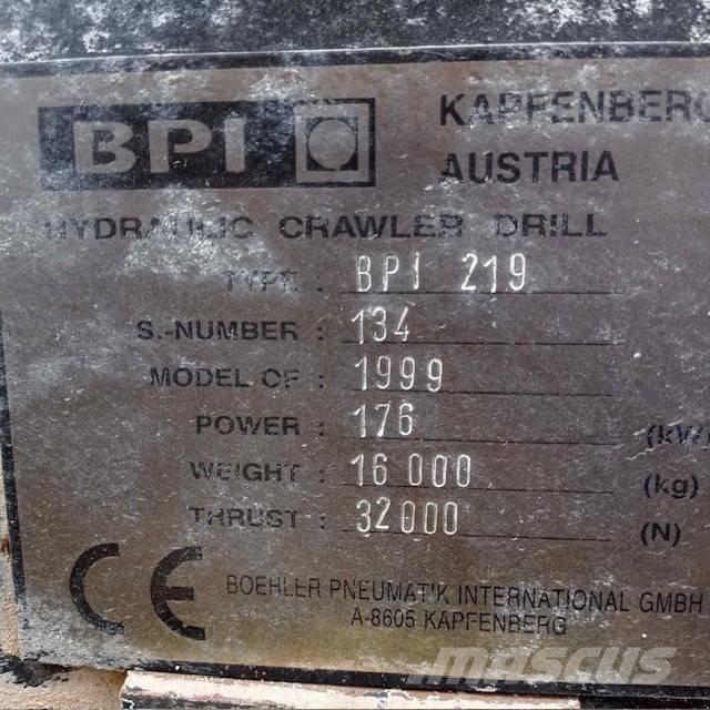 Böhler BPI 219 Sunkūs grąžtai