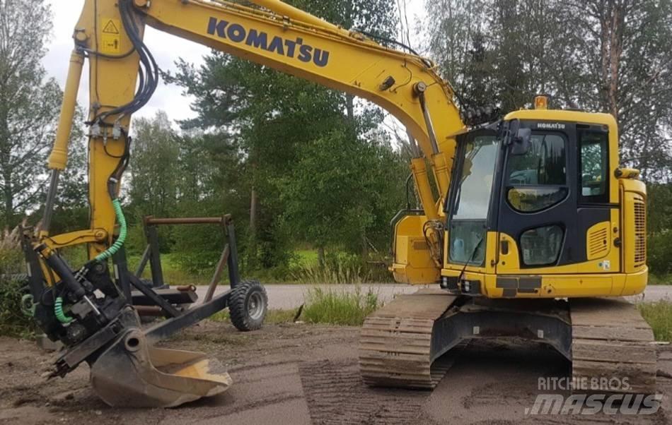 Komatsu PC 138 US Vikšriniai ekskavatoriai