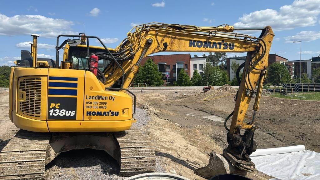 Komatsu PC 138 US Vikšriniai ekskavatoriai