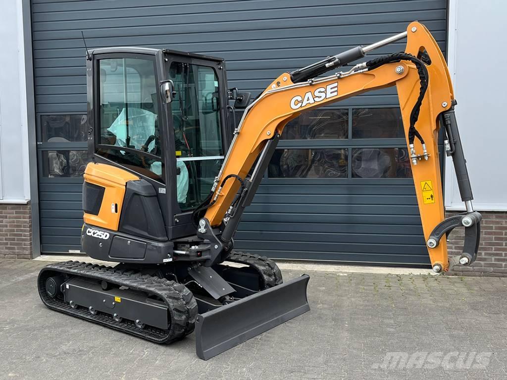 CASE CX 25 D Mini ekskavatoriai < 7 t
