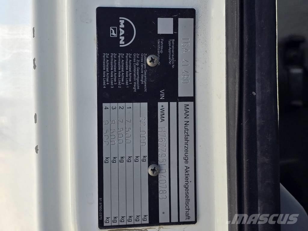 MAN TGA 41.480 Važiuoklė su kabina