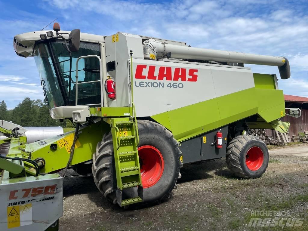CLAAS Lexion 460 Derliaus nuėmimo kombainai