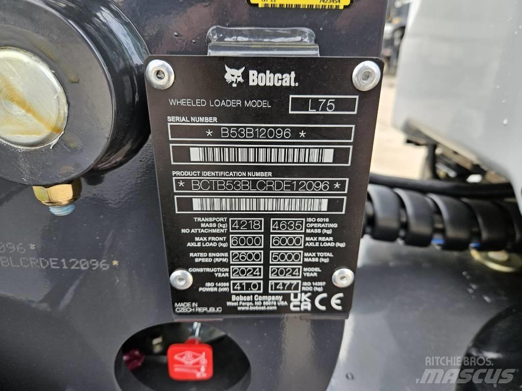 Bobcat L 75 Naudoti ratiniai krautuvai