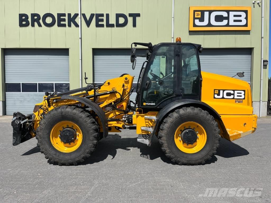 JCB TM 420 Teleskopiniai krautuvai žemės ūkiui