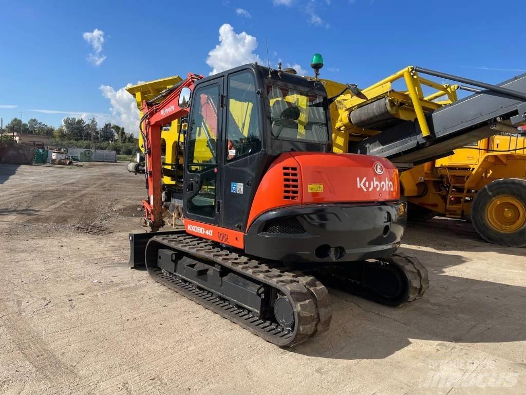 Kubota KX 080-4 Vidutinės galios ekskavatoriai 7-12 t