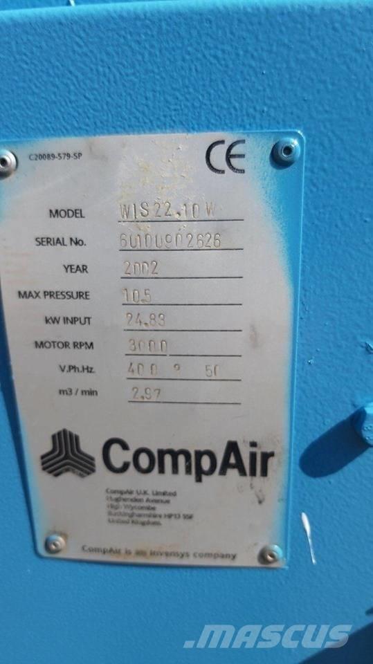 Compair WIS22.10 V Kompresoriai