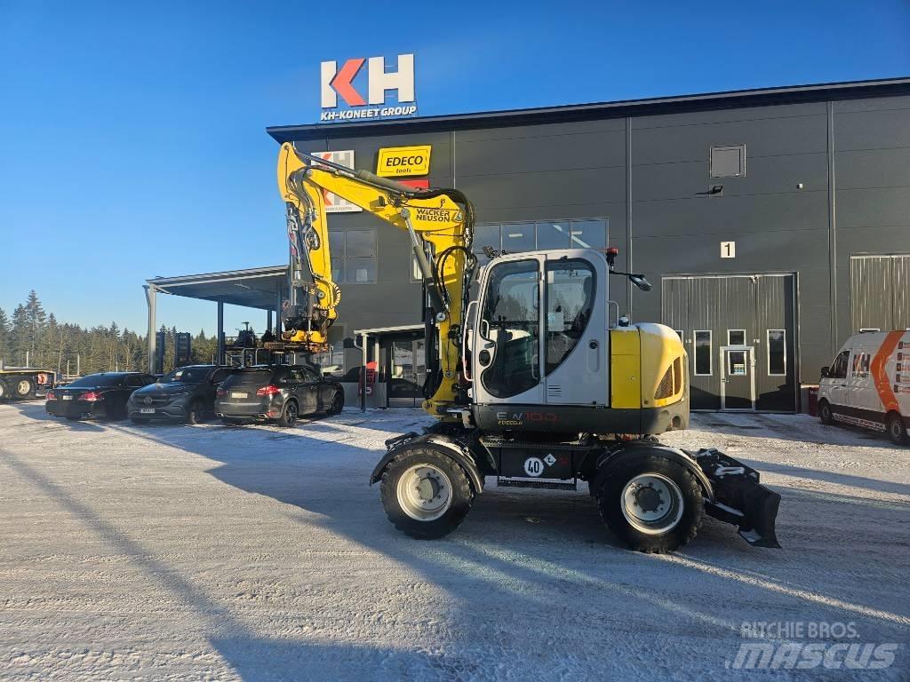 Wacker Neuson EW 100 Ratiniai ekskavatoriai