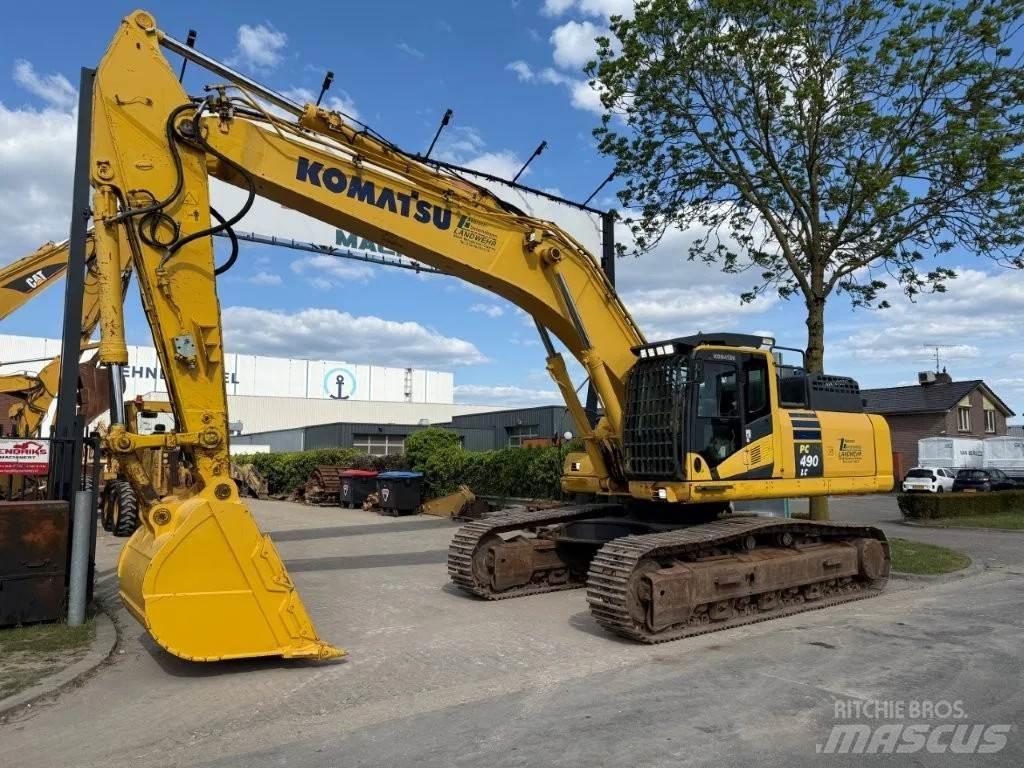 Komatsu PC490LC-10 Vikšriniai ekskavatoriai