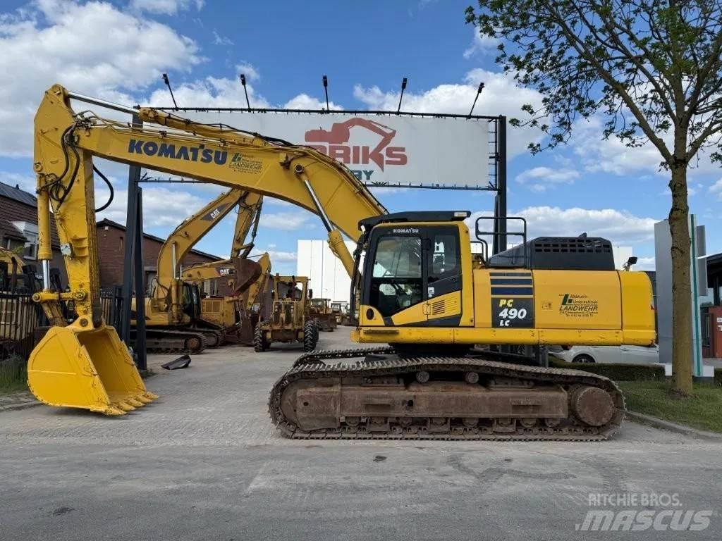 Komatsu PC490LC-10 Vikšriniai ekskavatoriai