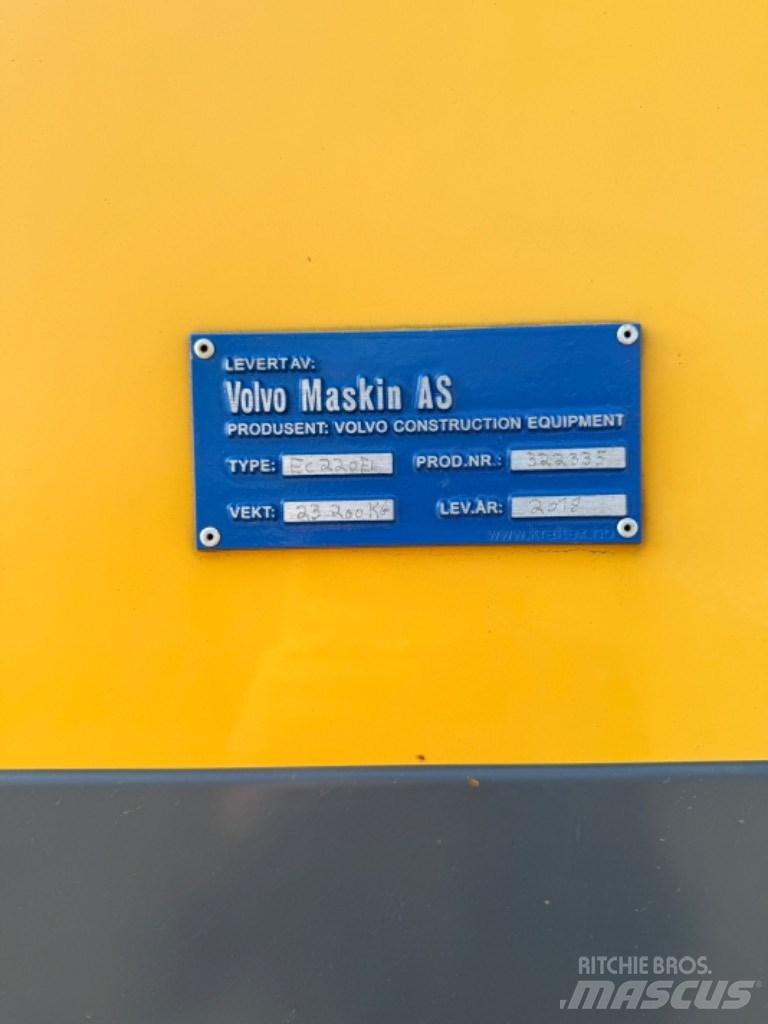 Volvo EC 220 EL Vikšriniai ekskavatoriai