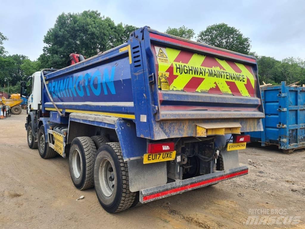 Scania P 450 Savivarčių priekabų vilkikai