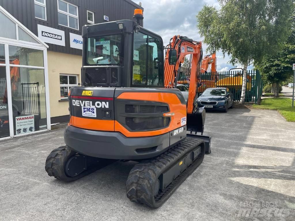 Develon DX 63-7 Mini ekskavatoriai < 7 t