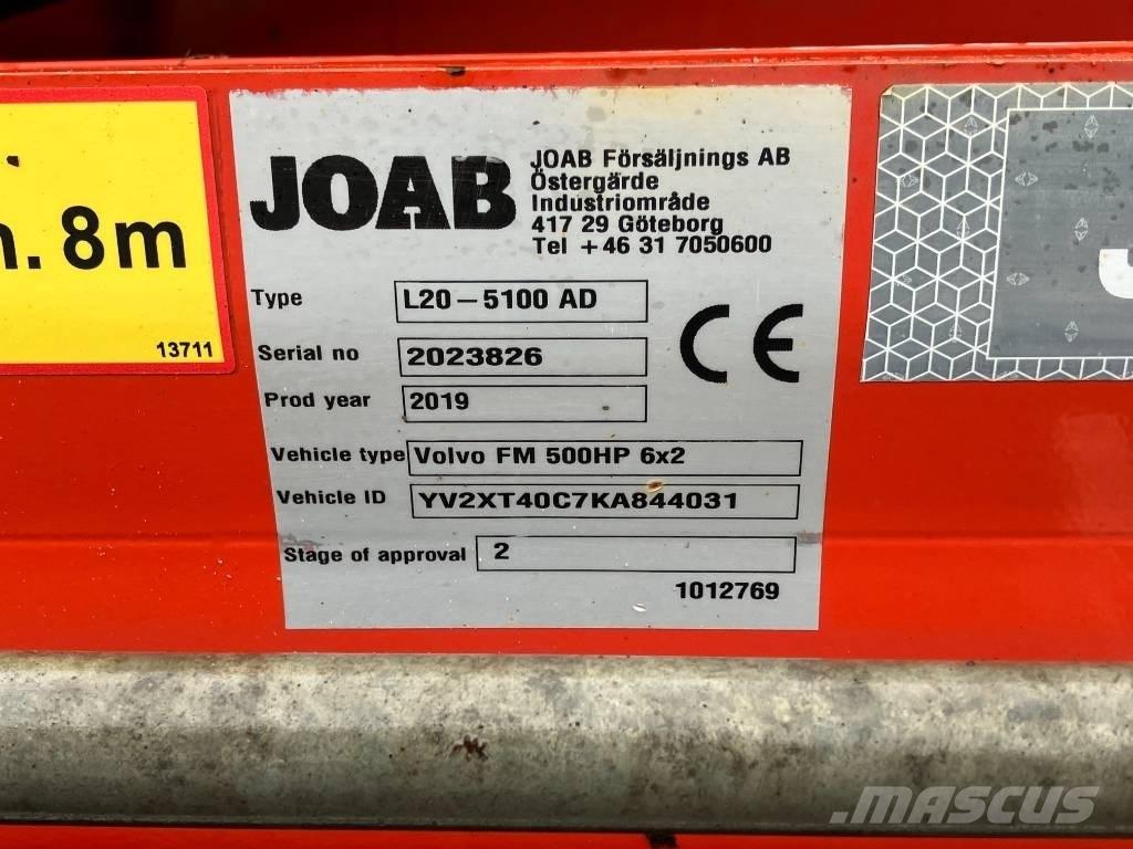 Volvo FM 510 Sunkvežimiai su keliamuoju kabliu
