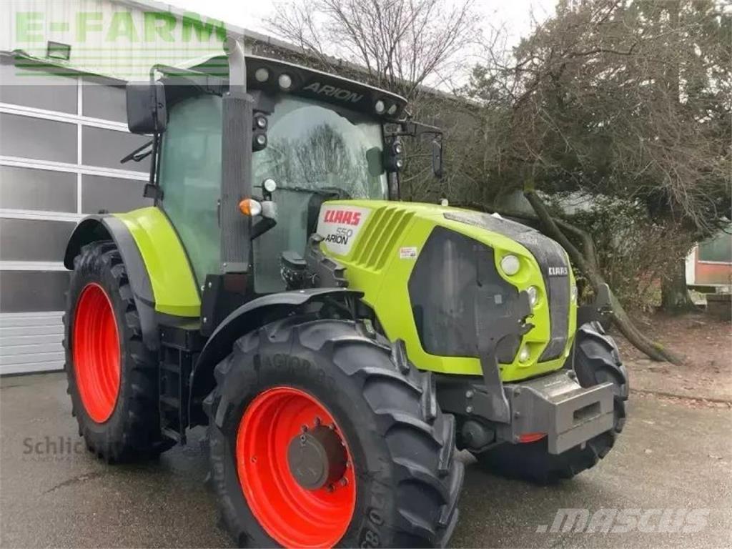 CLAAS arion 550 Traktoriai