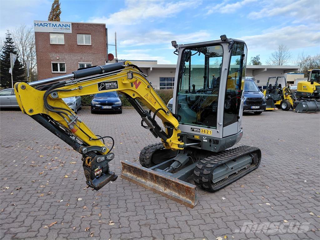 Wacker Neuson EZ26 Vikšriniai ekskavatoriai