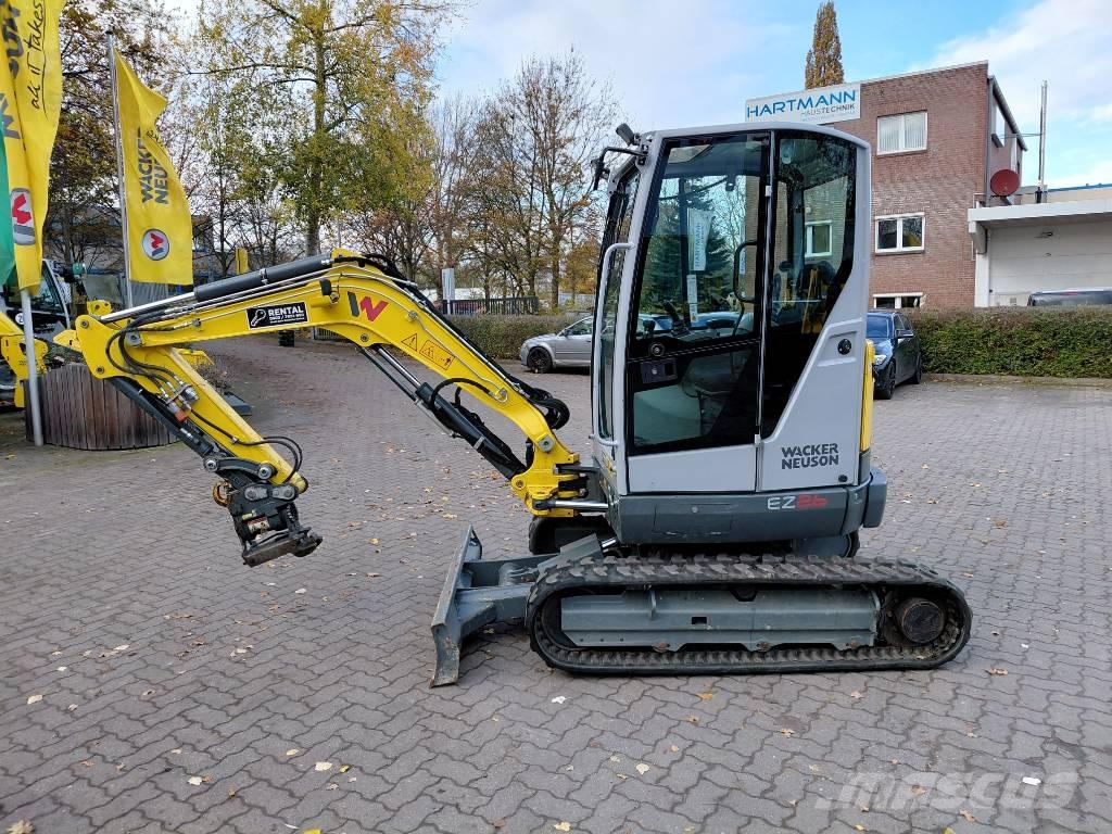 Wacker Neuson EZ26 Vikšriniai ekskavatoriai