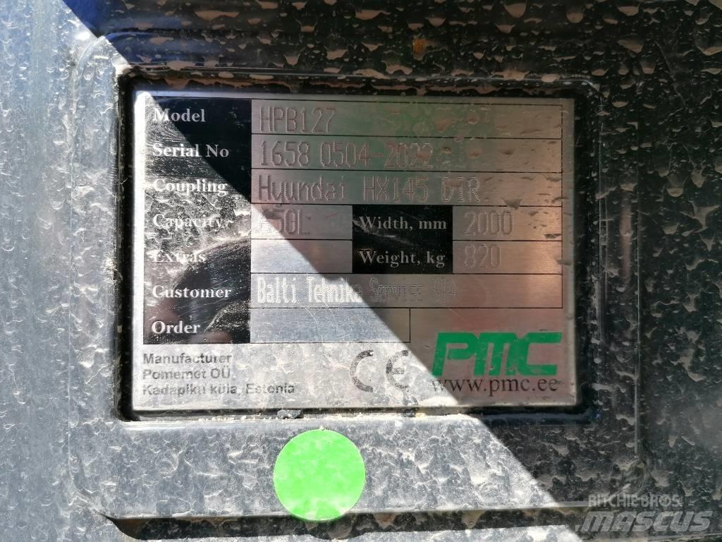 PMC HPB127_HX145 Kaušai