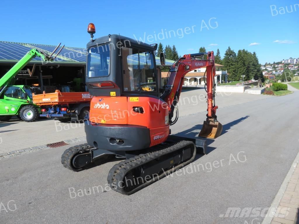 Kubota U 35-3 Mini ekskavatoriai < 7 t