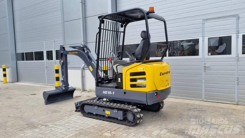 Eurotrac HE 18 Mini ekskavatoriai < 7 t