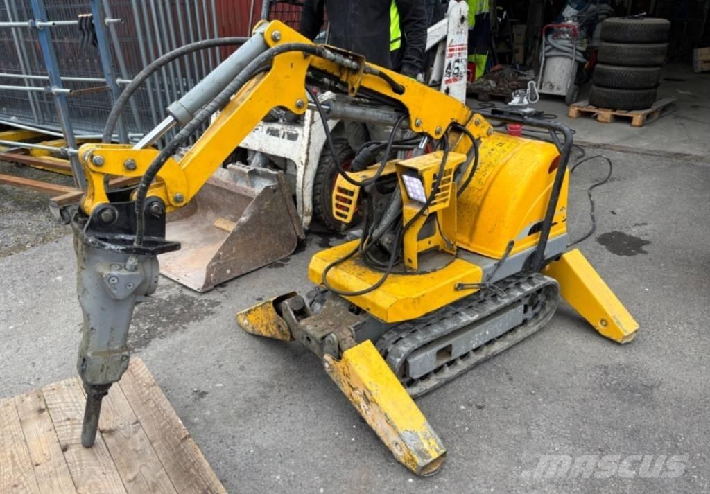 Brokk 50 Griovimo ekskavatoriai
