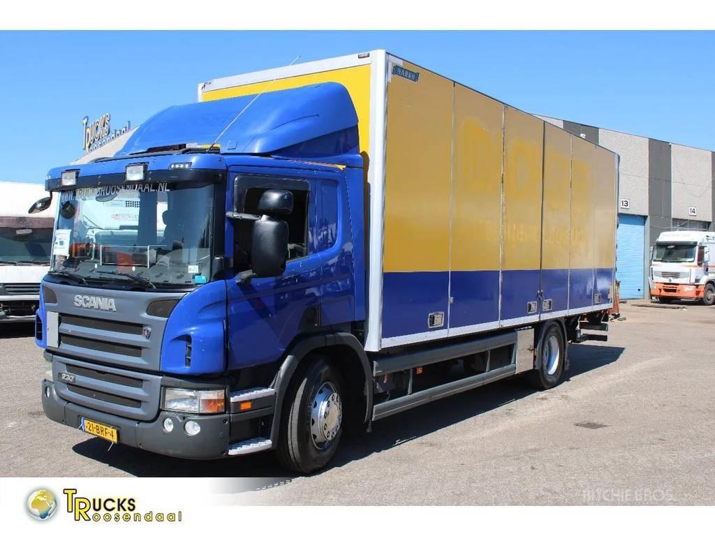 Scania P 230 + LIFT Sunkvežimiai su dengtu kėbulu