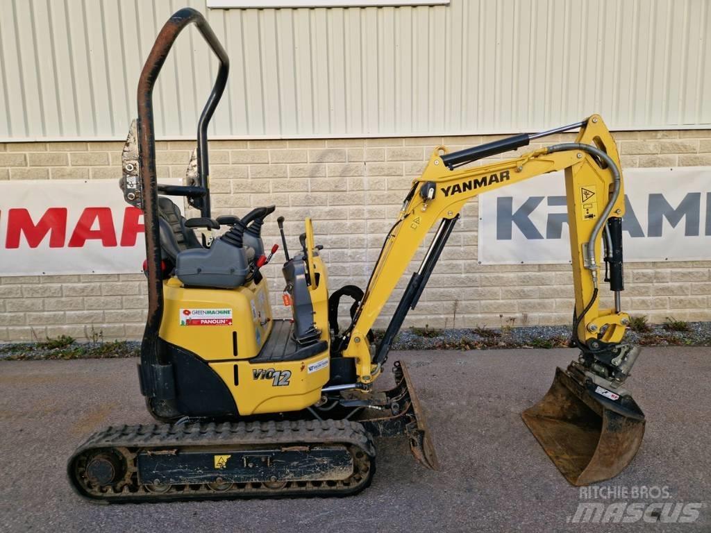 Yanmar Vio 12 Mini ekskavatoriai < 7 t
