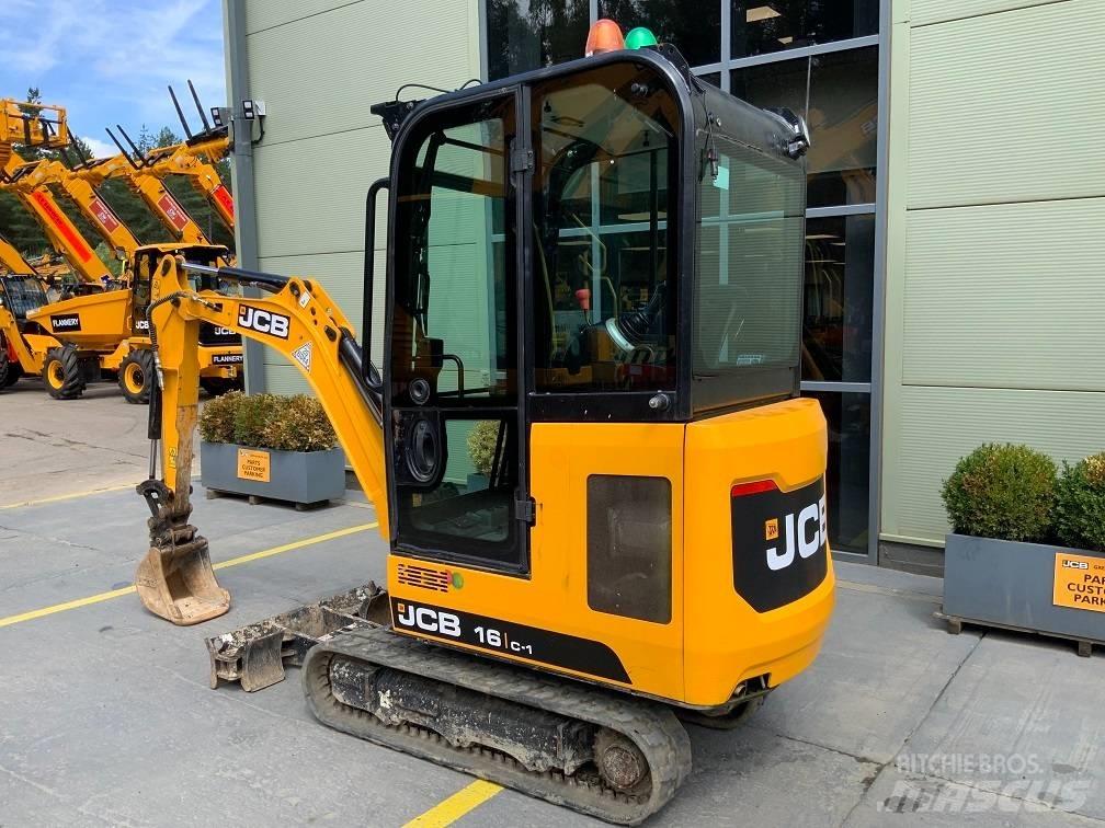 JCB 16 C-1 Mini ekskavatoriai < 7 t