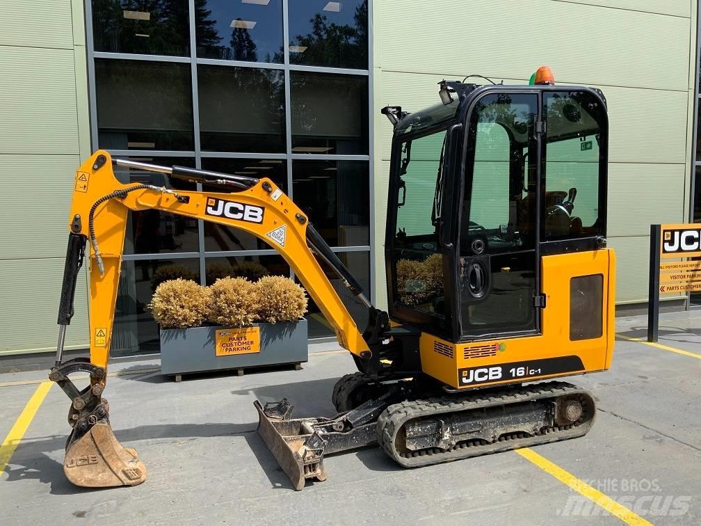 JCB 16 C-1 Mini ekskavatoriai < 7 t