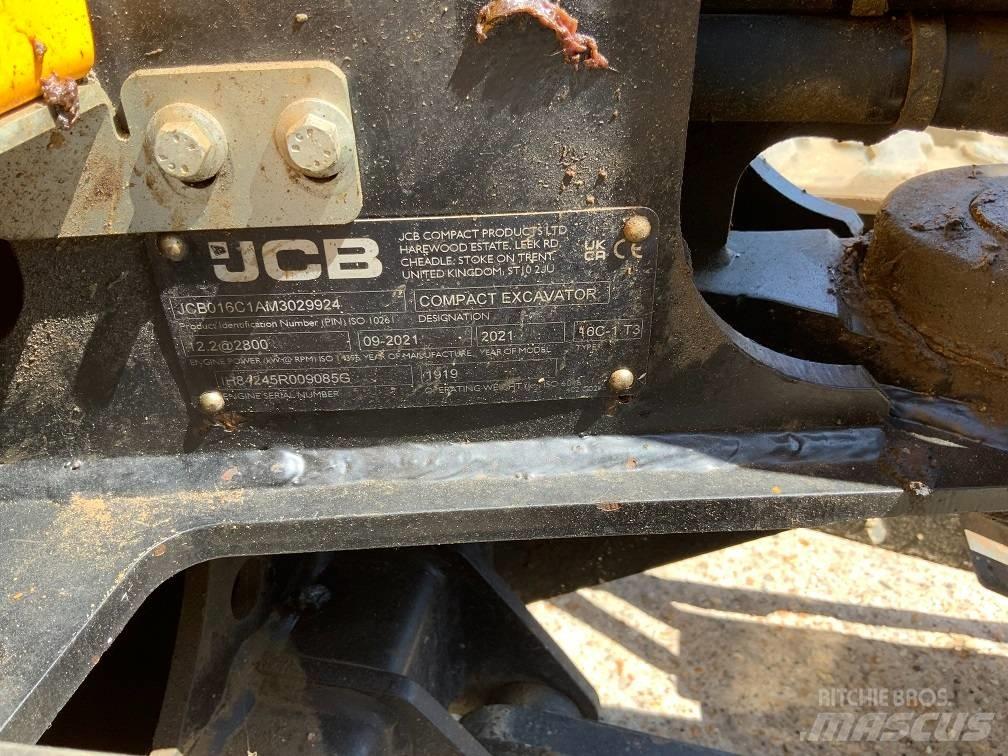 JCB 16 C-1 Mini ekskavatoriai < 7 t