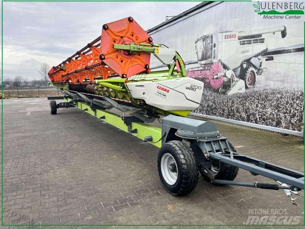 CLAAS Vario 1200 Derliaus nuėmimo kombainų galvos