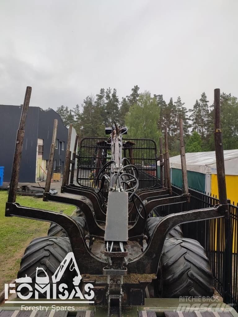 Timberjack 810B Važiuoklė ir suspensija