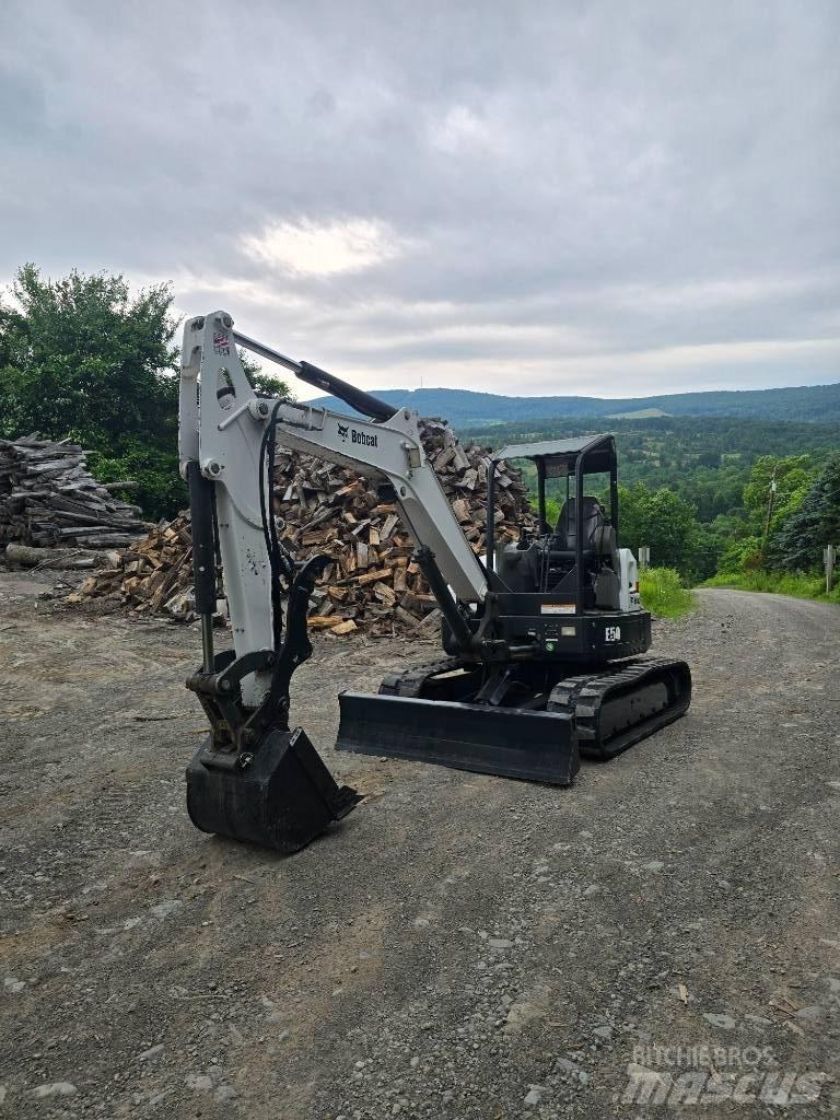 Bobcat E 50 Mini ekskavatoriai < 7 t