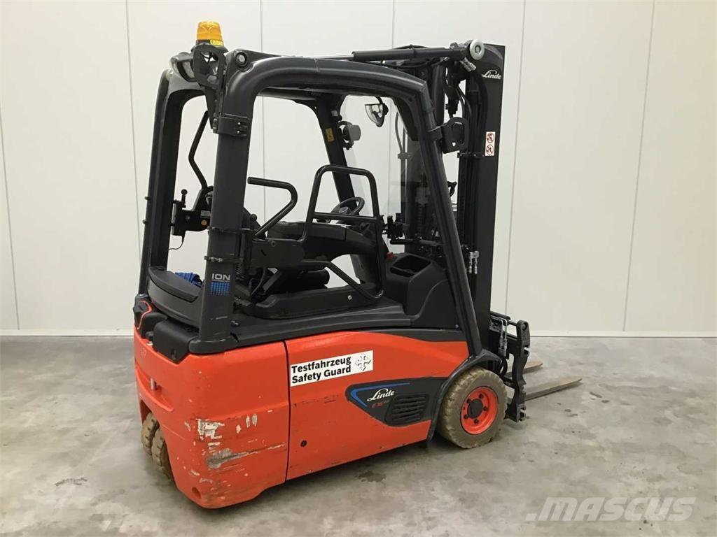 Linde E16 ION Elektriniai šakiniai krautuvai