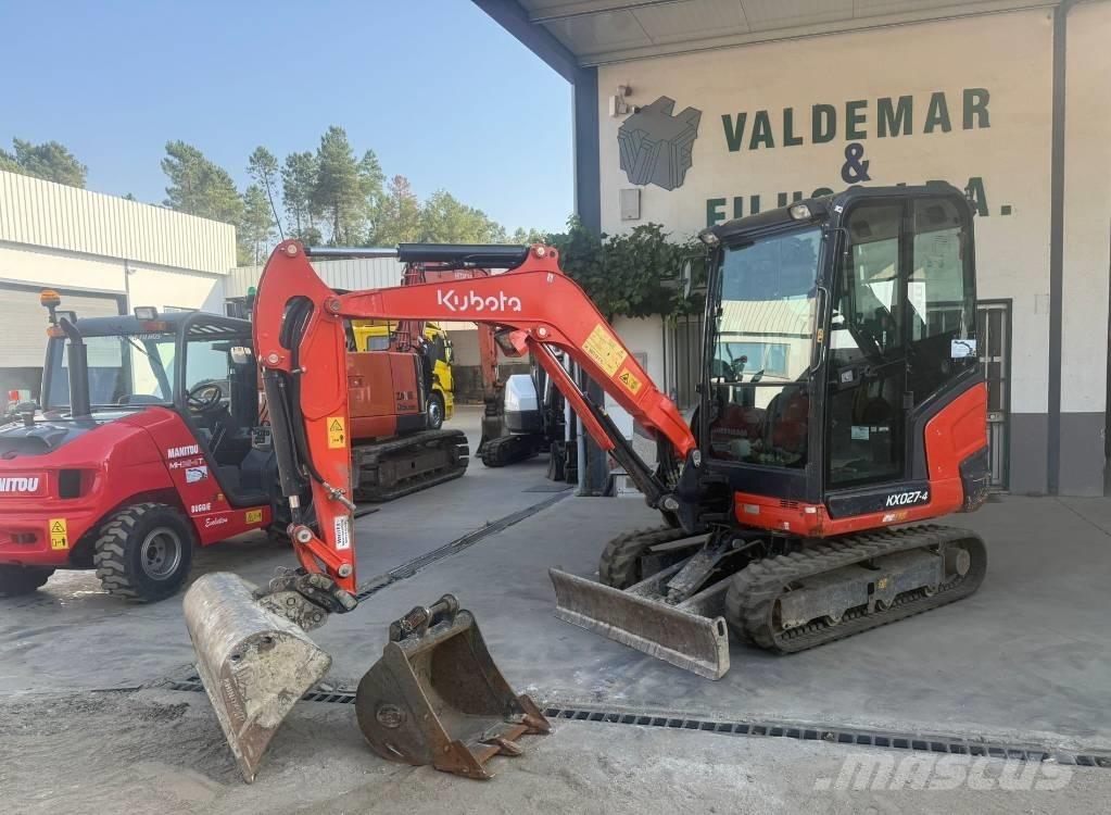 Kubota KX 027-4 Mini ekskavatoriai < 7 t