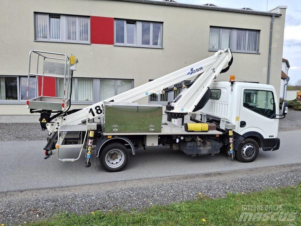 GSR B180T Ant vilkikų montuojamos kėlimo platformos