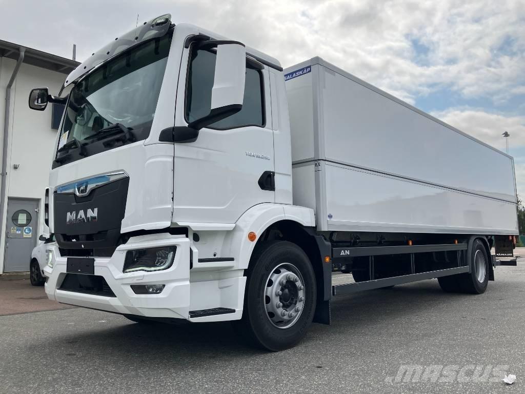 MAN TGM 18.290 Sunkvežimiai su dengtu kėbulu