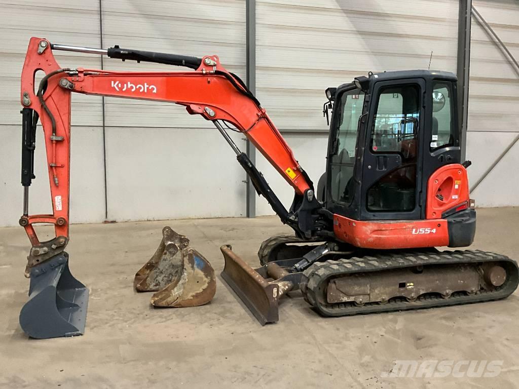 Kubota U 55-4 Mini ekskavatoriai < 7 t