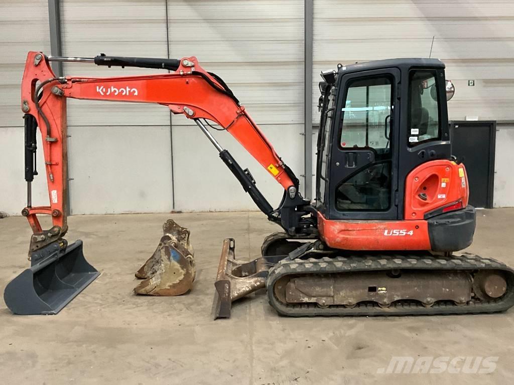 Kubota U 55-4 Mini ekskavatoriai < 7 t