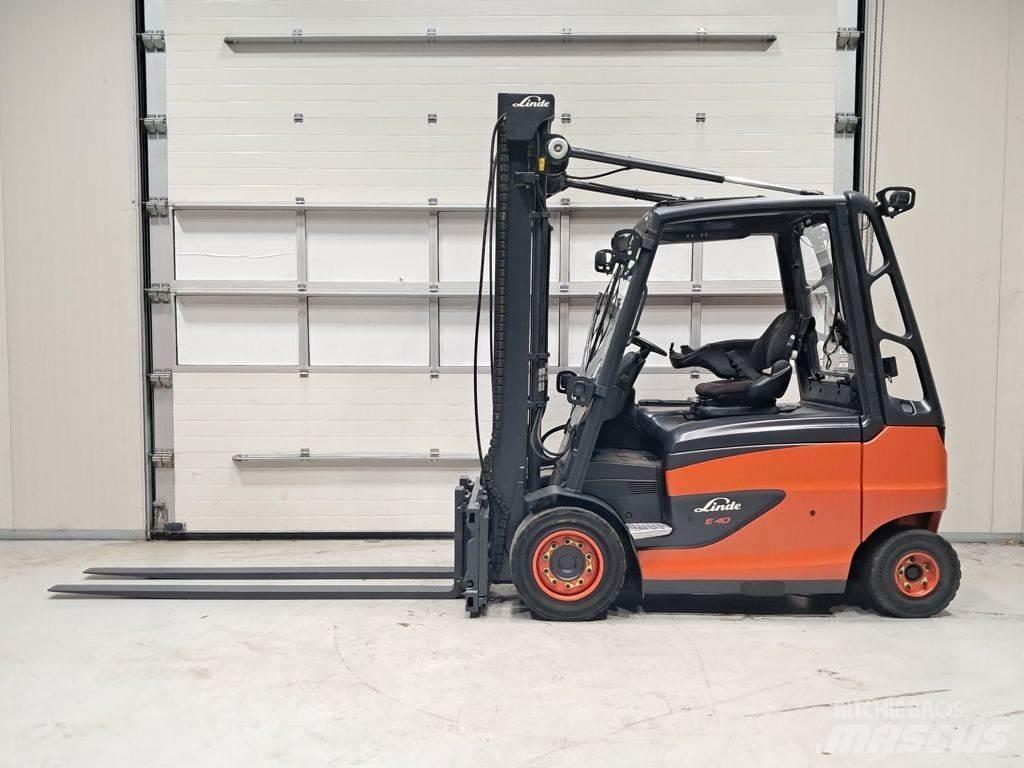 Linde E40H-01/600 Elektriniai šakiniai krautuvai