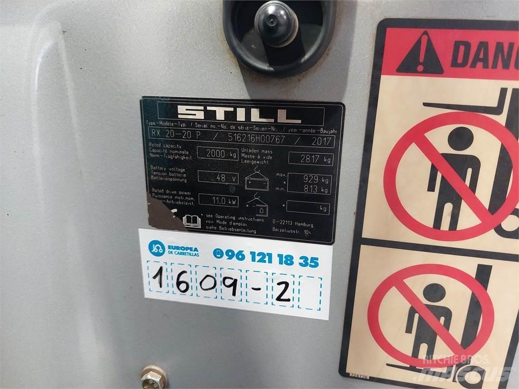 Still RX20 20P Elektriniai šakiniai krautuvai