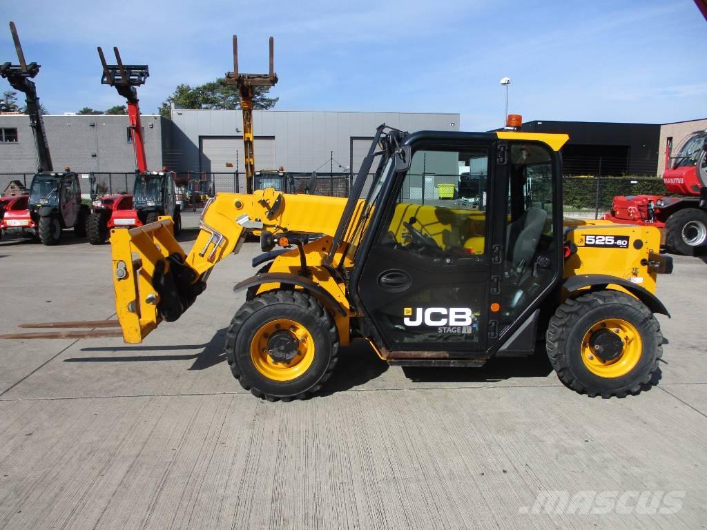 JCB 525-60T5 (582) Teleskopiniai krautuvai