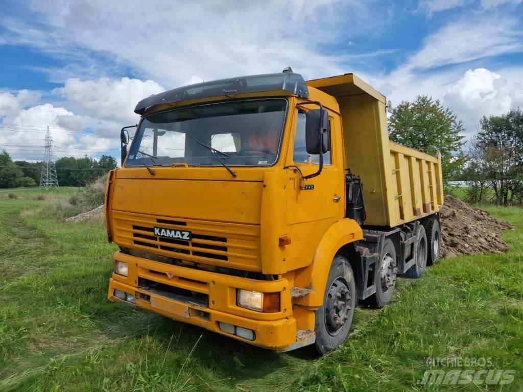 Kamaz 6540 Wywrotka Savivarčių priekabų vilkikai