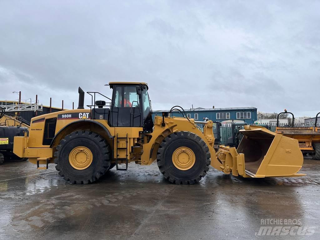 CAT 980H Naudoti ratiniai krautuvai