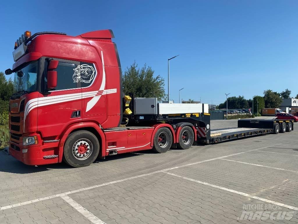 Doll T3H-S3F25 Žemo iškrovimo puspriekabės