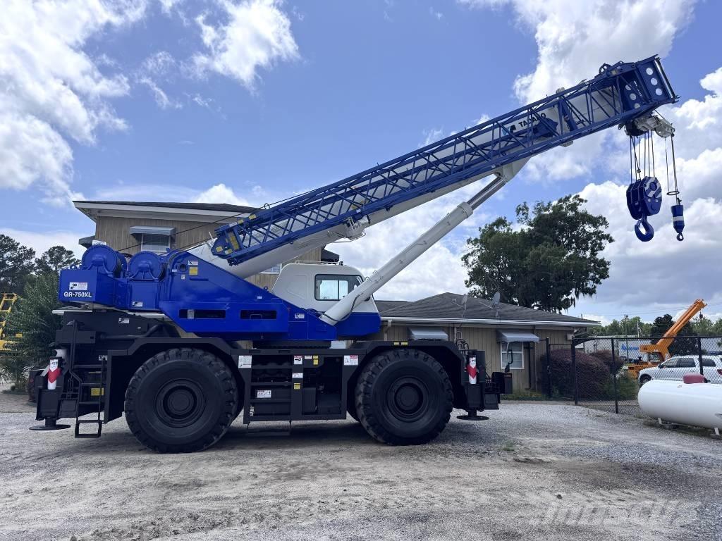 Tadano GR 750 XL Neapdoroto reljefo kranai