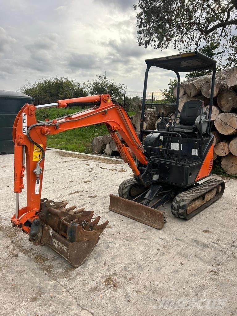 Hitachi ZX 17 U-2 Mini ekskavatoriai < 7 t