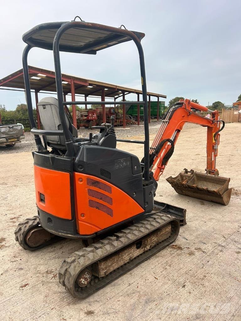 Hitachi ZX 17 U-2 Mini ekskavatoriai < 7 t